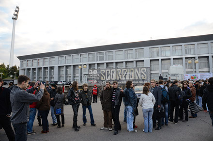 Концерт Scorpions в Донецке. Фото Сергей Томас