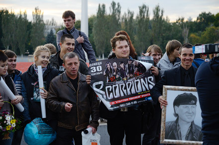 Концерт Scorpions в Донецке. Фото Сергей Томас
