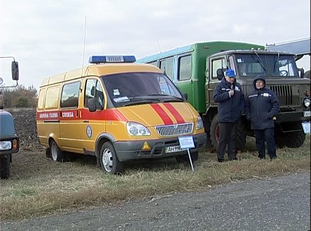 В Красноармейске прошли учения МЧС областного значения