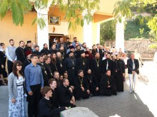 Делегация Донецкой епархии на молодежной конференции в Крыму