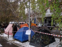 К донецким чернобыльцам подтянулись товарищи из Полтавы и Бердянска 