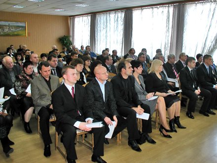 1-я сессия горсовета 6-го созыва. 9 ноября 2010 года