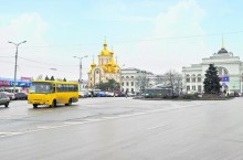 Возле донецкого ж/д вокзала построили храм Святителя Николая