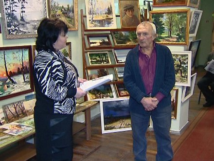 В Красноармейске открылась первая персональная выставка талантливого художника Виктора Голубничего (ФОТО)