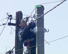 В Красноармейске модернизируют линии электропередач