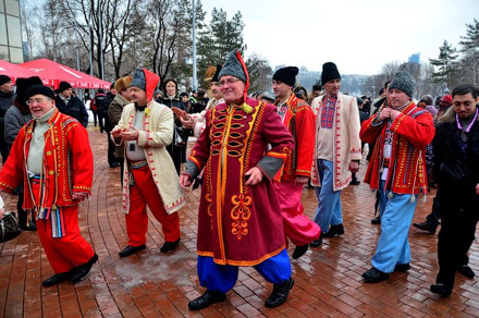 Масленица в Донецке