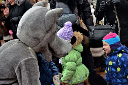 Масленица в Донецке
