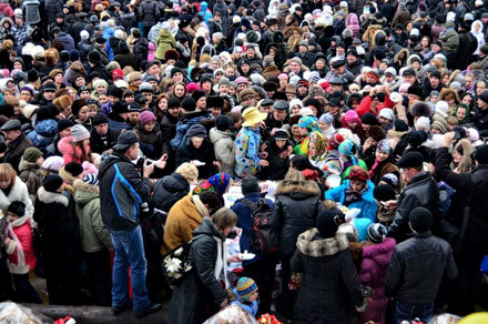 Масленица в Донецке