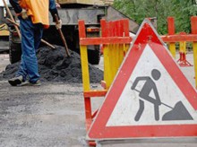 В Красноармейске начали весенний ямочный ремонт автодорог