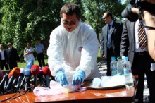 СБУ показательно уничтожила 10 млн. доз кокаина