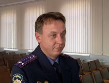Начальник Красноармейского горотдела милиции провел пресс-конференцию