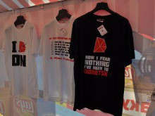 Футболка "Мне ничего не страшно. Я был в Донецке" стала хитом продаж