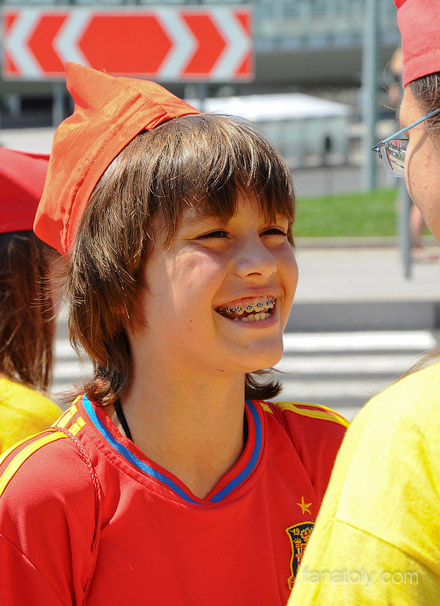 Сборная Испании прибыла в Донецк Сборная Испании прибыла в Донецк