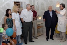 Уникальная соляная комната появилась в Донецкой детской больнице