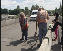Начался капитальный ремонт «горбатого» моста