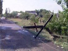 Непогода в Димитрове и Красноармейске снова «навела порядок»