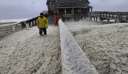 США после разрушительного урагана "Сэнди"