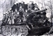 Красноармейск посетили кантемировцы