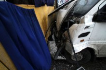 В Запорожье при столкновении двух маршруток пострадали девять человек