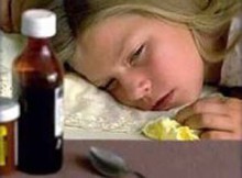 В Донецкой области на 17 % вырос уровень заболеваемости гриппом среди детей 