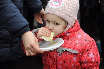 В Донецкую область пришла Масленица