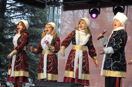 В Донецкую область пришла Масленица