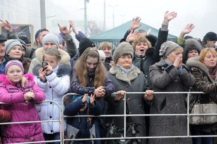 В Донецкую область пришла Масленица