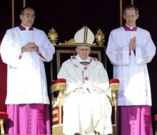 Папа Римский Франциск официально взошел на престол Ватикана