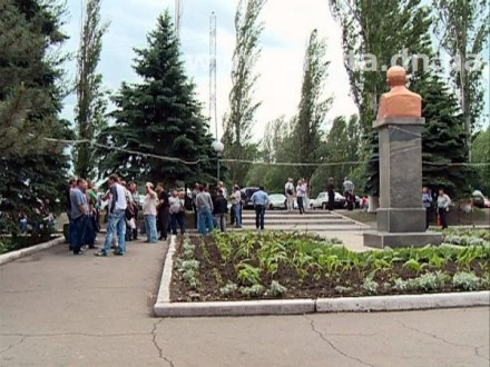 Шахтеры «Укруглестроя» бастуют (ФОТО)