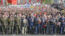 В Донецке установили рекорд по исполнению песни "День победы"