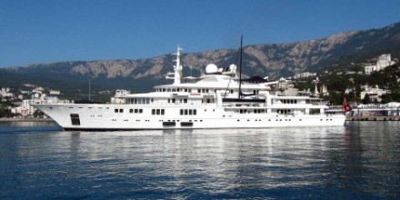 В Крым прибыла одна из самых роскошных яхт в мире