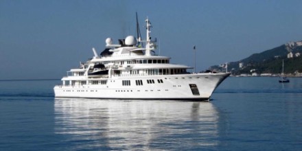 В Крым прибыла одна из самых роскошных яхт в мире