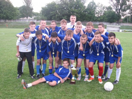 Родинская команда "Шахтер" - чемпион областной Детско-юношеской футбольной лиги 