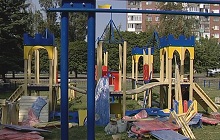 Детская площадка на бульваре Андрющенко обретает реальные черты