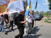 Участники "Врадиевского шествия" штурмовали Фастовский РО милиции