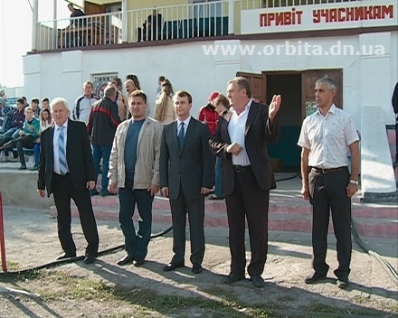 В Димитрове ко Дню физкультуры и спорта провели спартакиаду