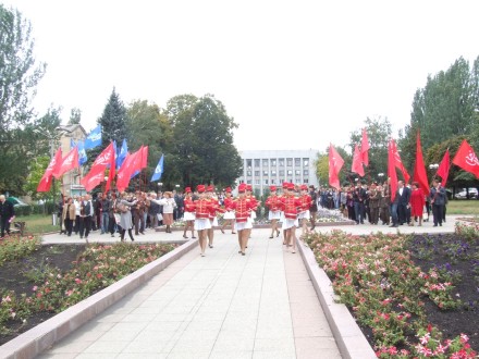 В Красноармейске почтили память освободителей Донбасса (ФОТО)