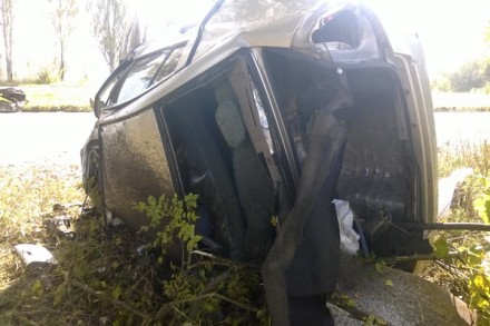 В результате ДТП между Донецком и Мариуполем погибли 4 человека