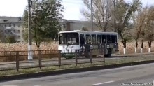 В Волгограде взорвался пассажирский автобус