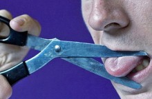 Подросток из Запорожья отрезал себе язык