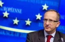 Посол ЕС Я. Томбинский и Чрезвычайный Посол Литвы П. Вайтекунас посетили Донецк