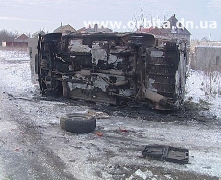 В Красноармейске обнаружили сгоревшее авто