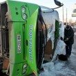 В Луганске перевернулась маршрутка - пострадали 20 человек