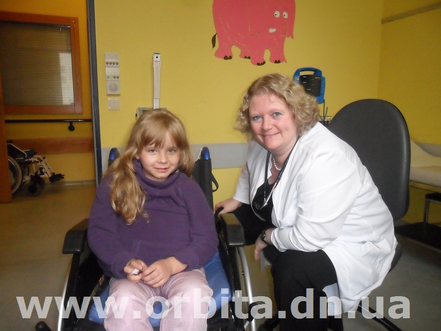 София Гребиниченко из Красноармейска делает первые шаги