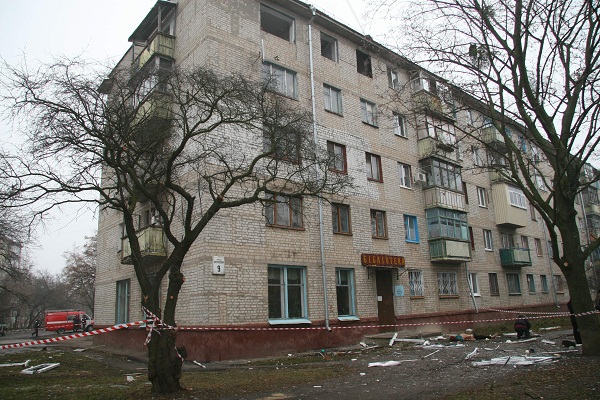 взрыв в доме