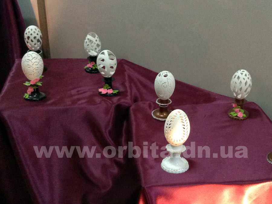 Жительница Красноармейского района презентовала выставку пасхальных яиц