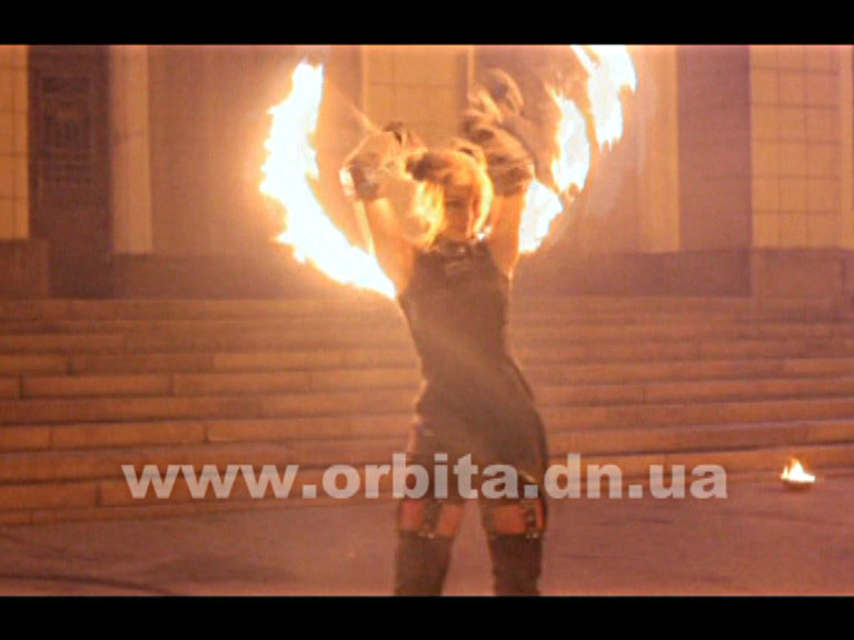 Фаерщики из Донецка