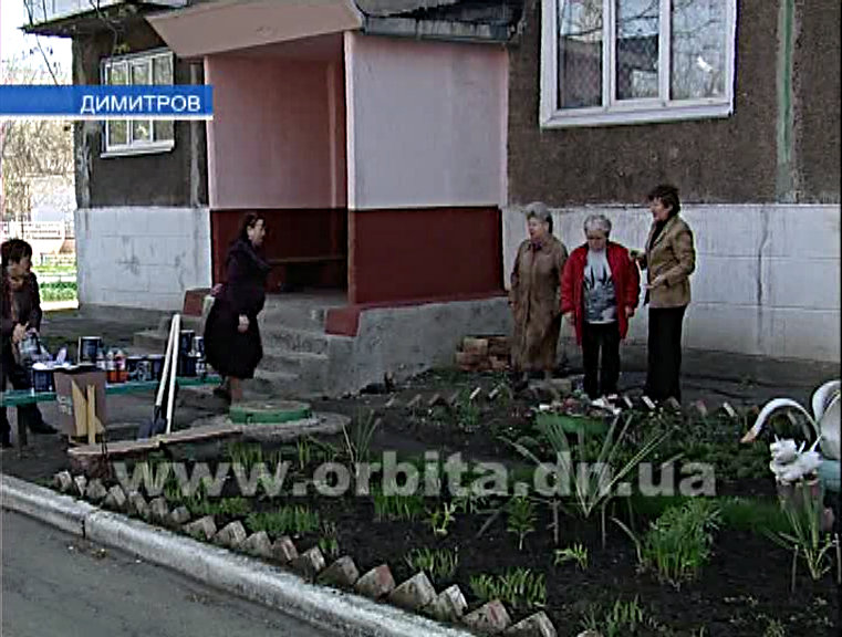 В Димитрове определили лучшие дом, двор и улицу