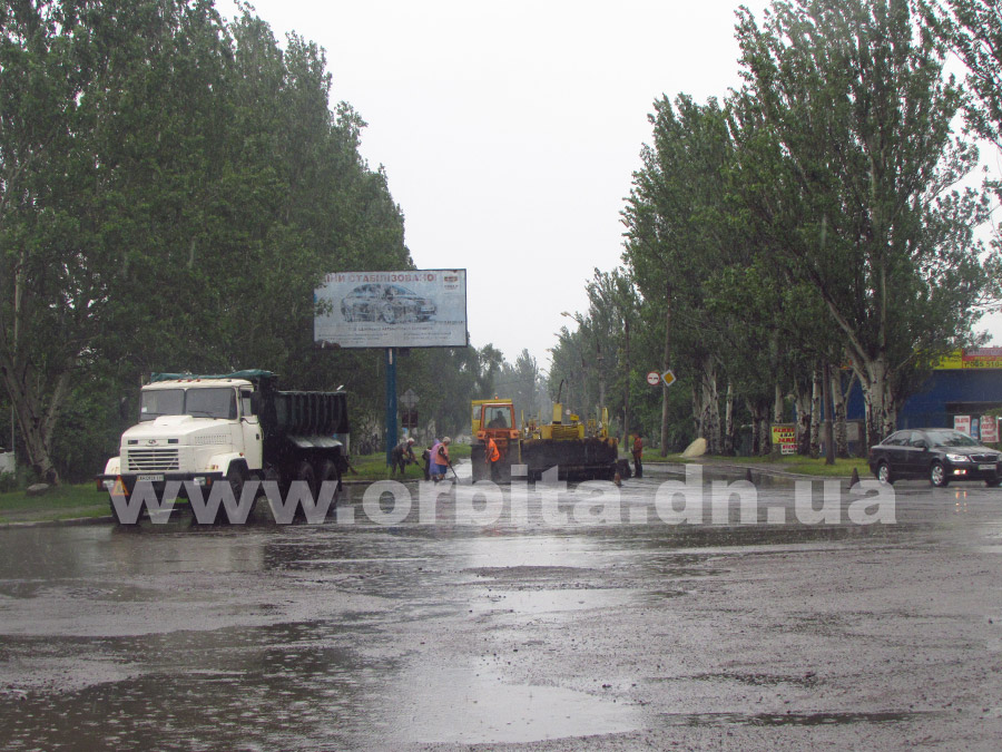 Ремонт улицы Добропольской 26.06.14