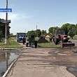В Димитрове, по ул.Артема, снова большое озеро